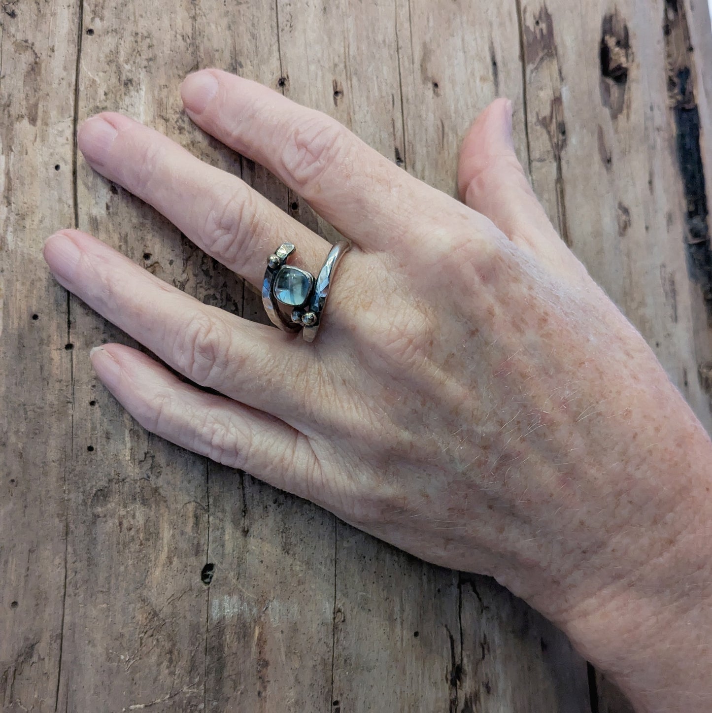 Spiral med Prasiolit