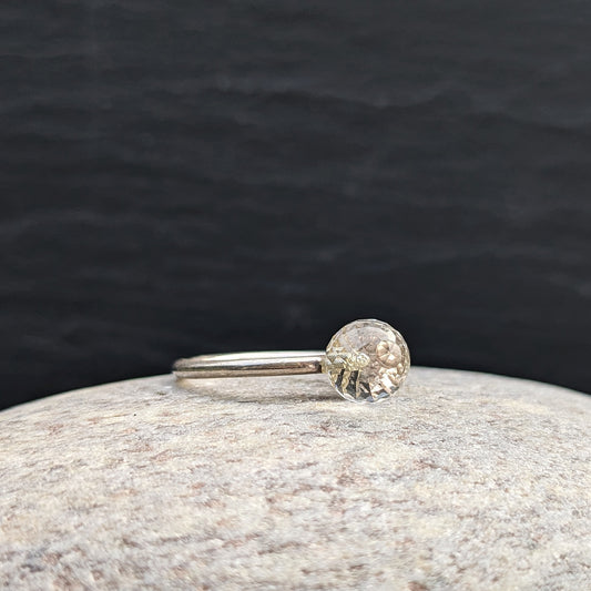 Bjerg krystal faceteret