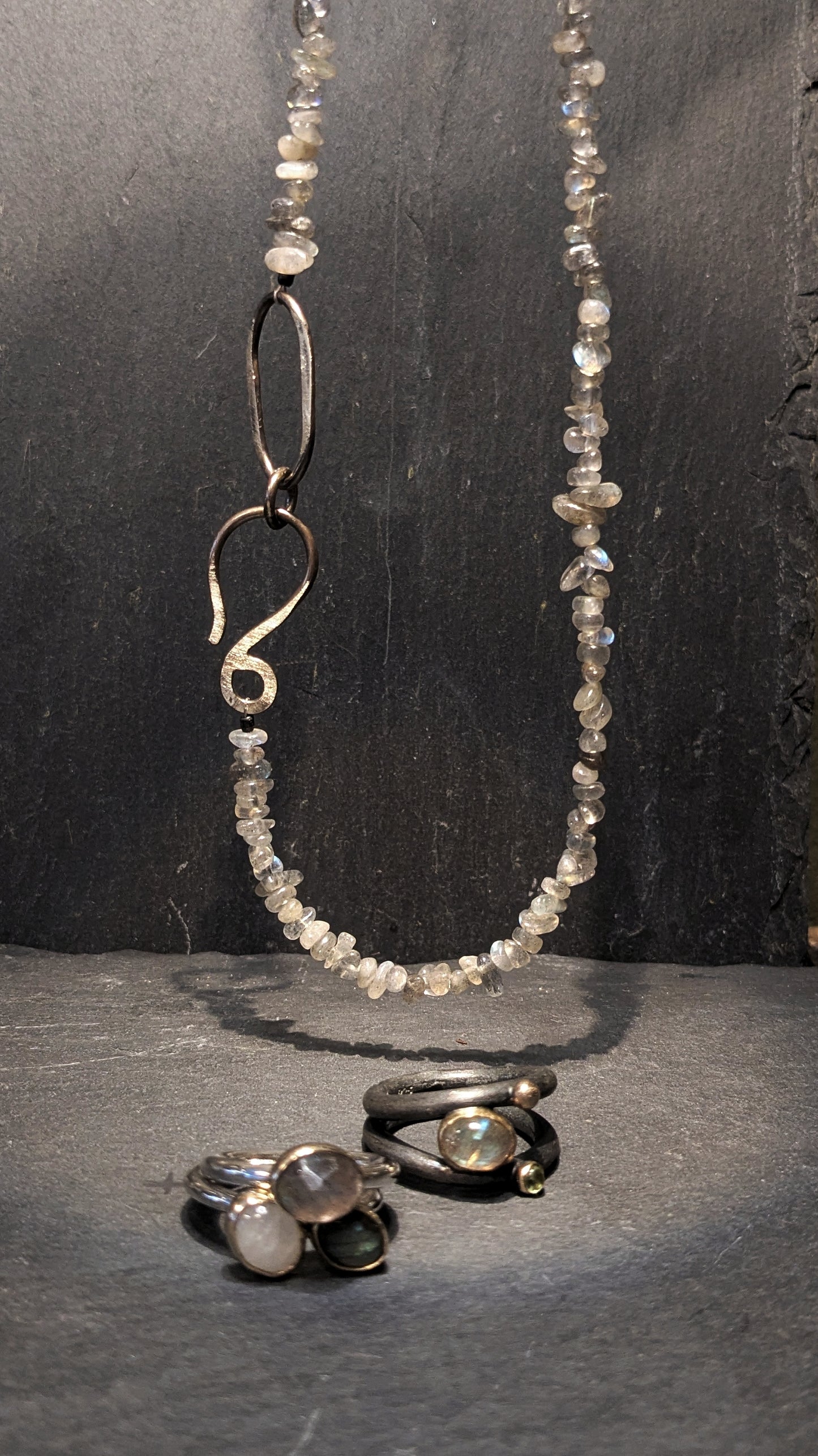 Labradorit collier