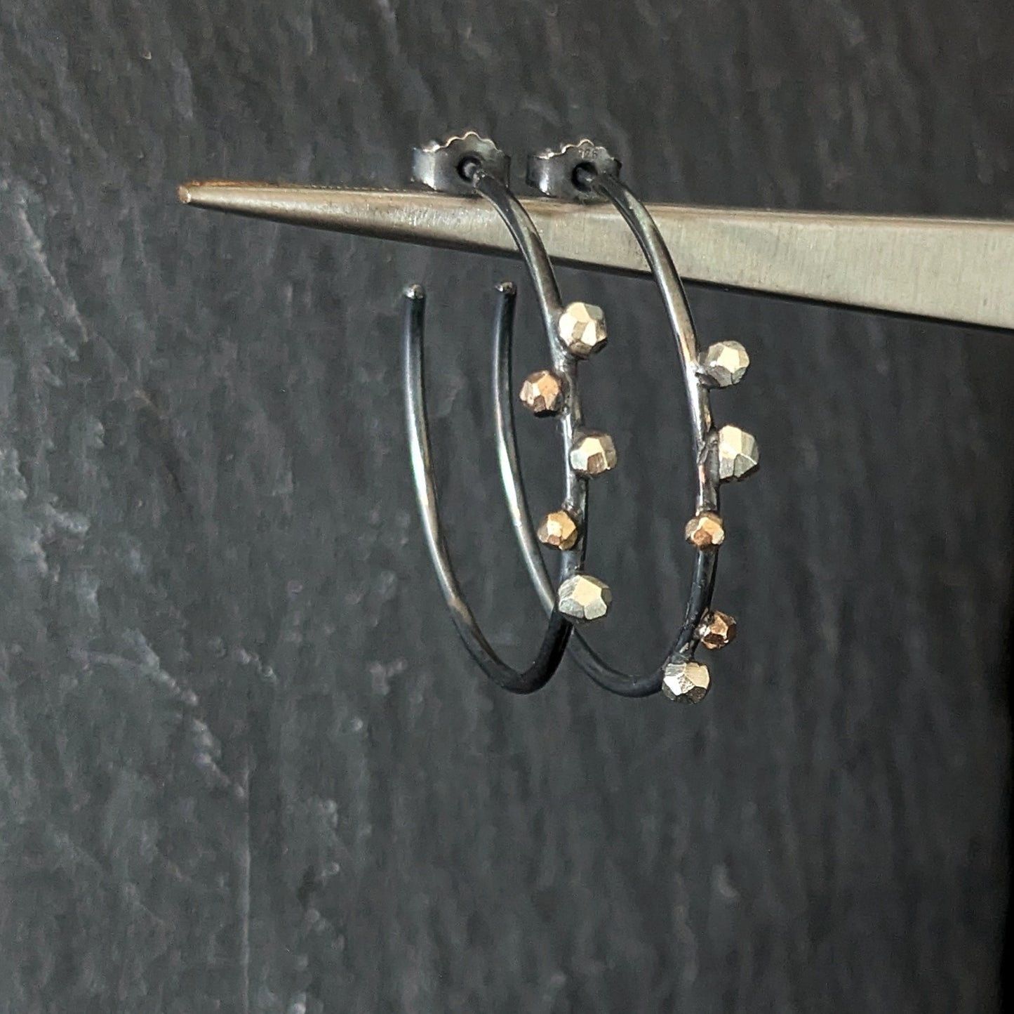 Raindrop hoops Medium