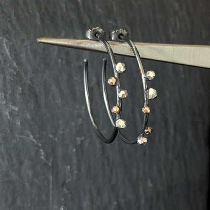 Raindrop hoops Medium