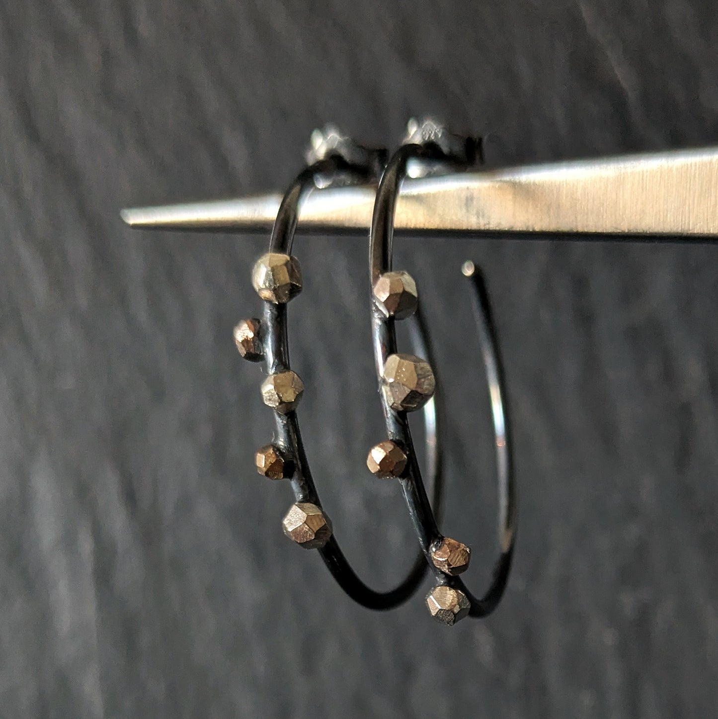Raindrop hoops Medium