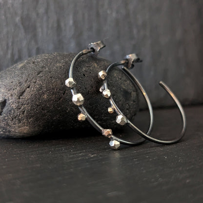 Raindrop hoops Medium